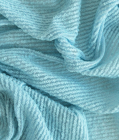 Adelphie Sequins Embroidery Fabric