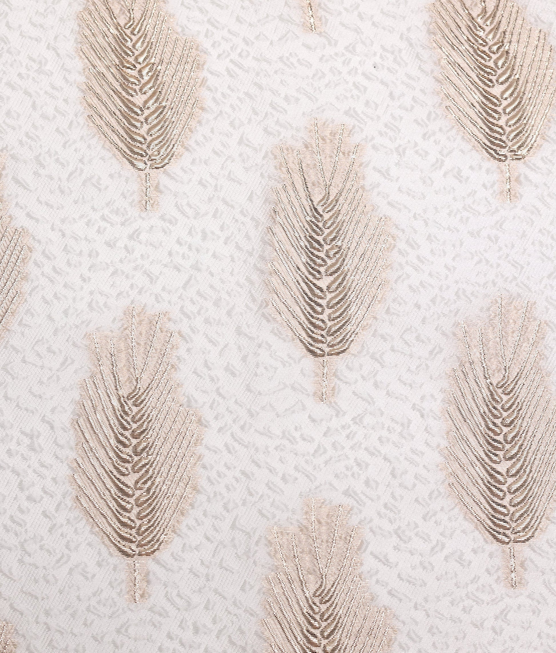 Off White with Gold Foil