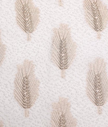 Off White with Gold Foil