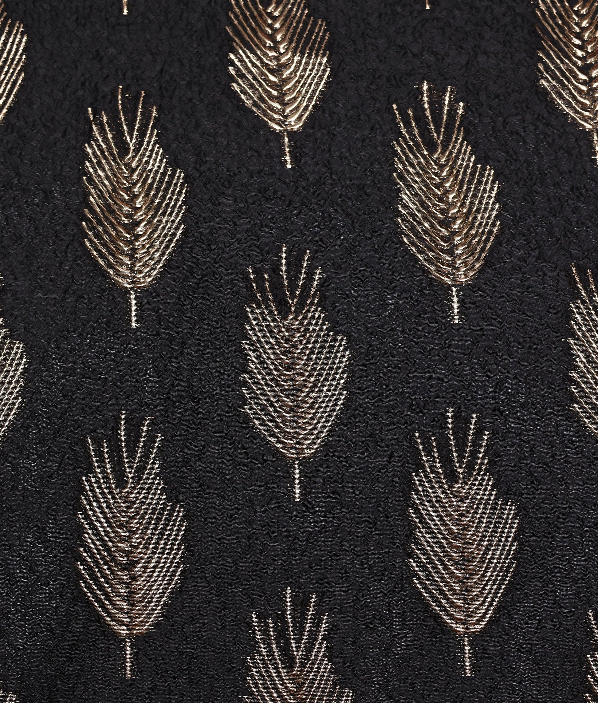 Black with Gold Foil