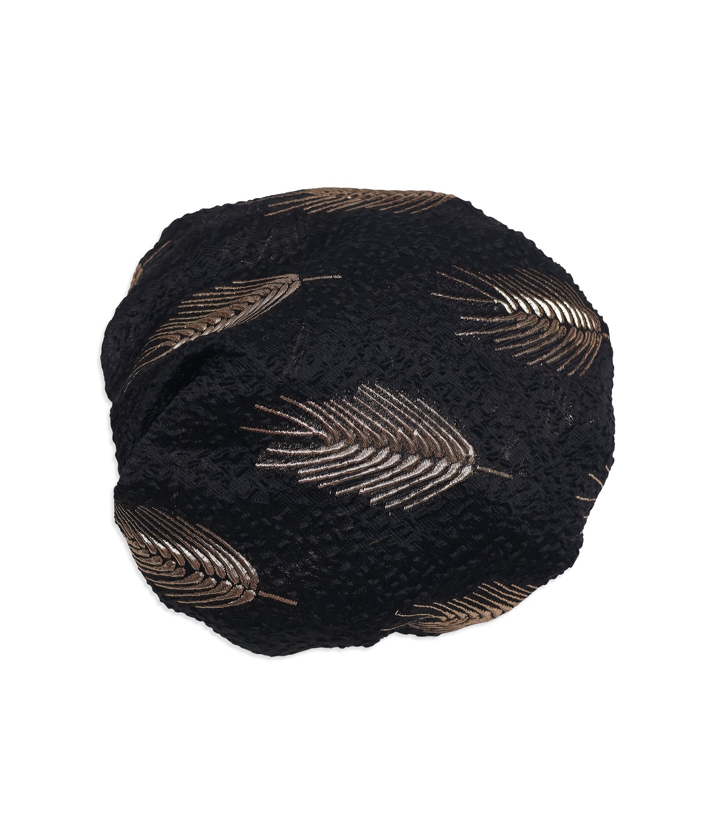 Black with Gold Foil