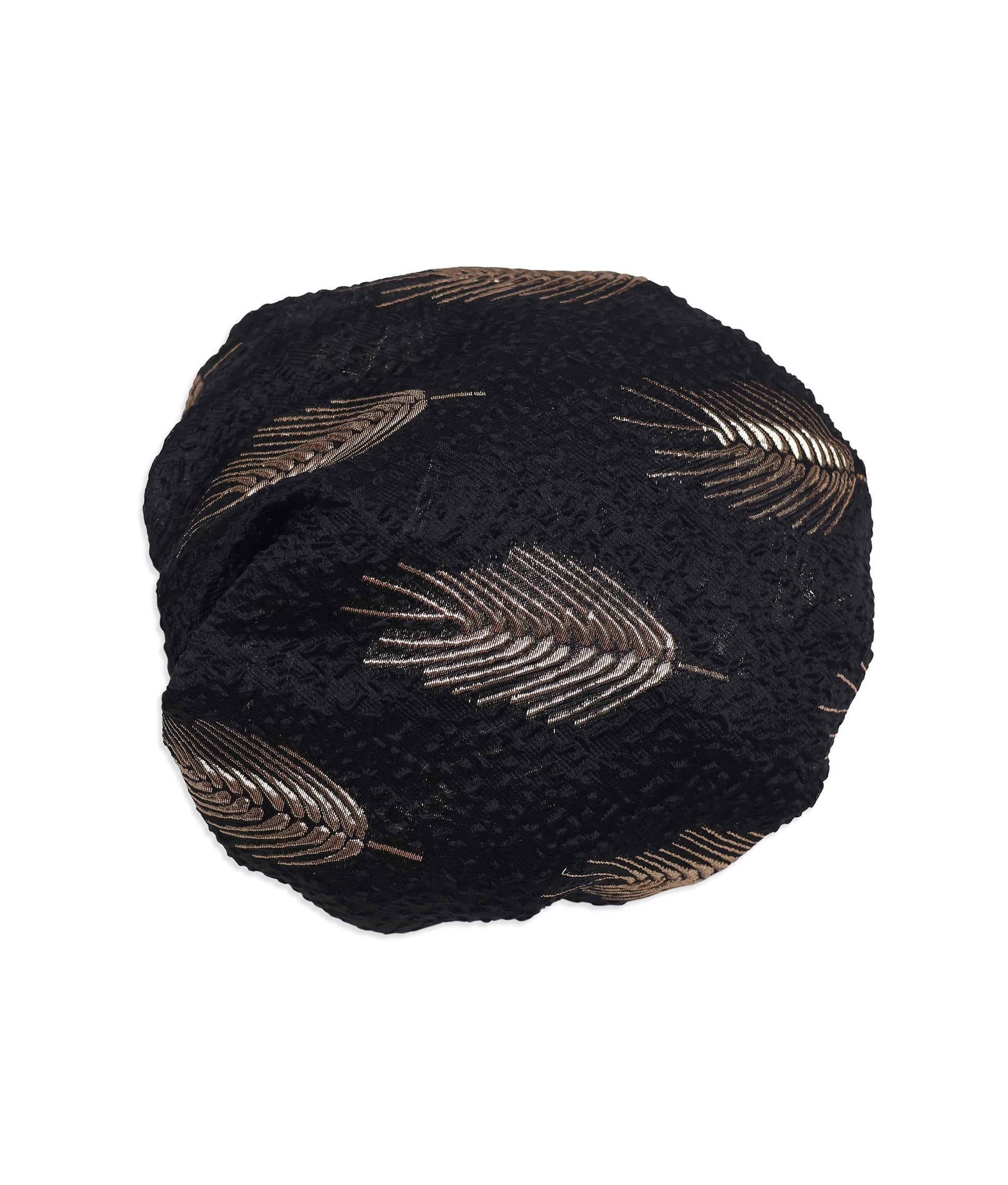 Black with Gold Foil