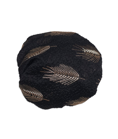 Black with Gold Foil