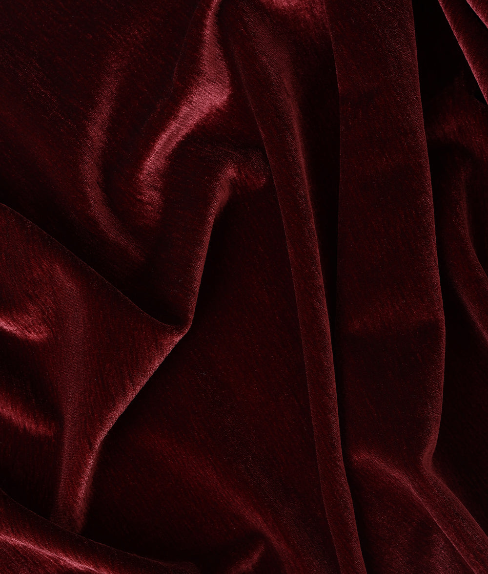 Poly Stretch Velvet Fabric