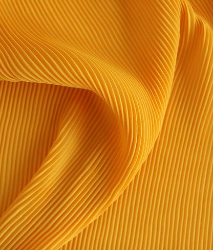 Ela CR10 Georgette Pleated Knits Fabric
