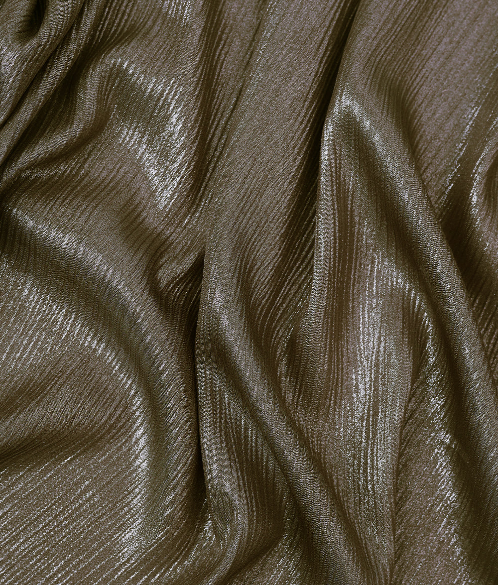 Poly Stretch Foil Fabric