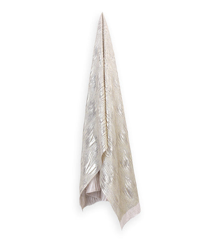 Poly Foil Crinkle Texture Fabric