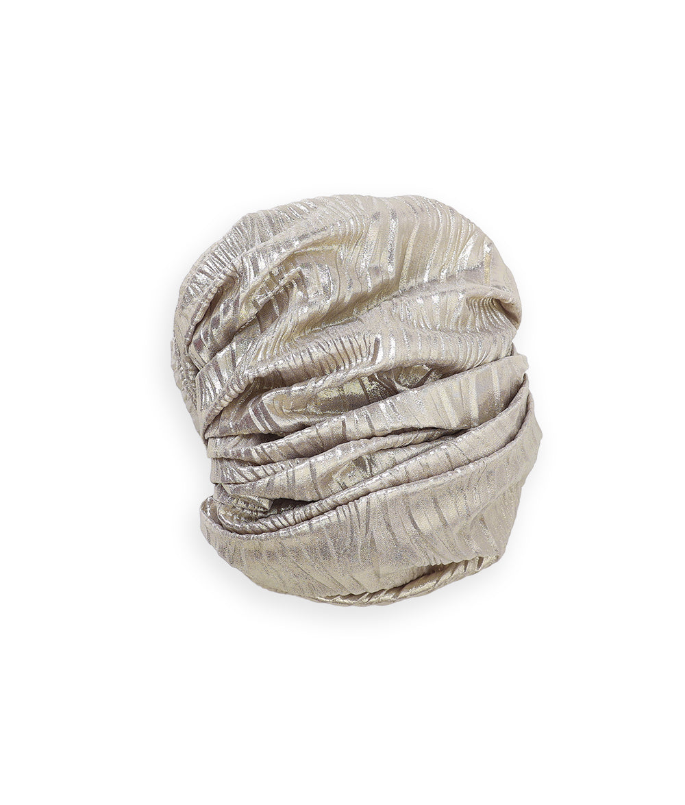 Poly Foil Crinkle Texture Fabric