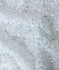 Net Thread-Web Interlinked Pearl Bead and Sequin Embroidery Fabric