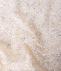 Net Thread-Web Interlinked Pearl Bead and Sequin Embroidery Fabric