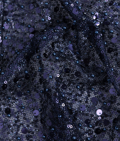 Chiara Sequins and Thread Embroidery