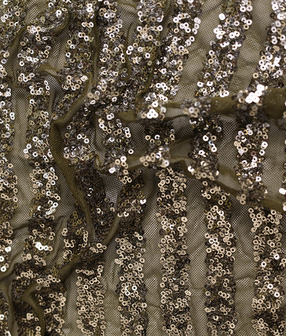Abigail Sequins and Thread Embroidery