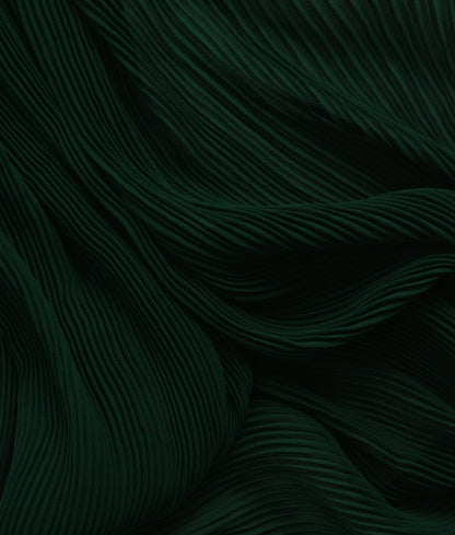 Ela CR10 Georgette Pleated Knits Fabric