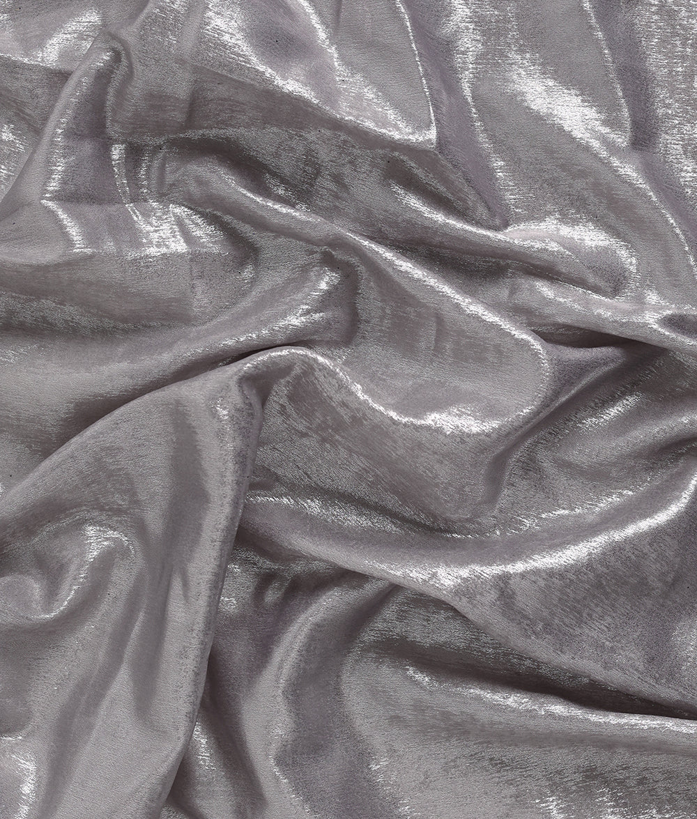 Glam Silver Fashion Fabric