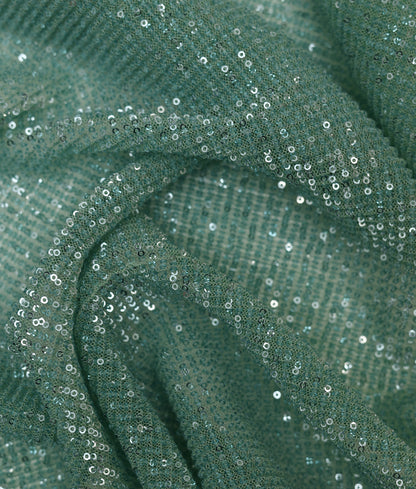 Siljie Sequins Embroidery Fabric
