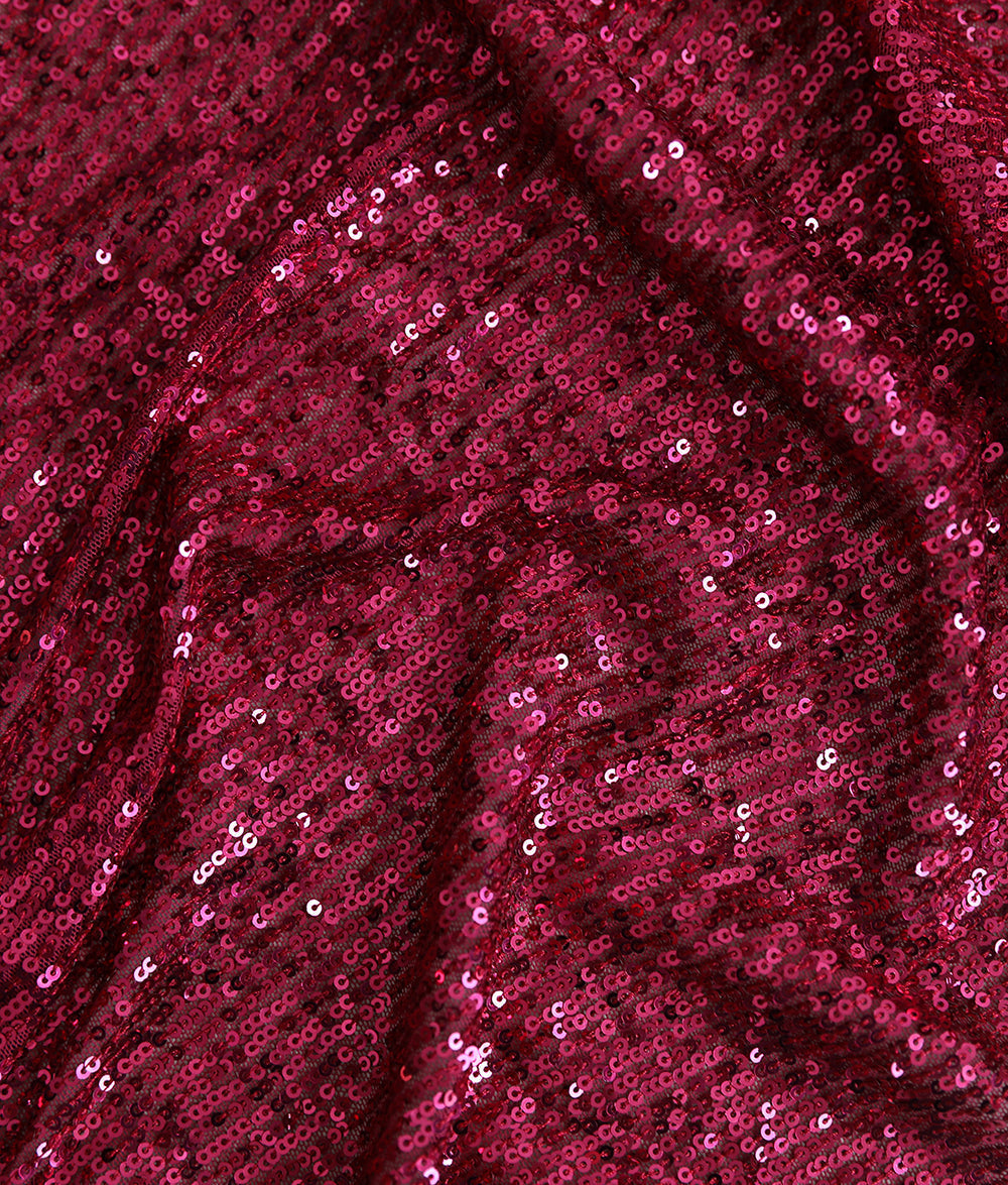 Adelphie Sequins Embroidery Fabric