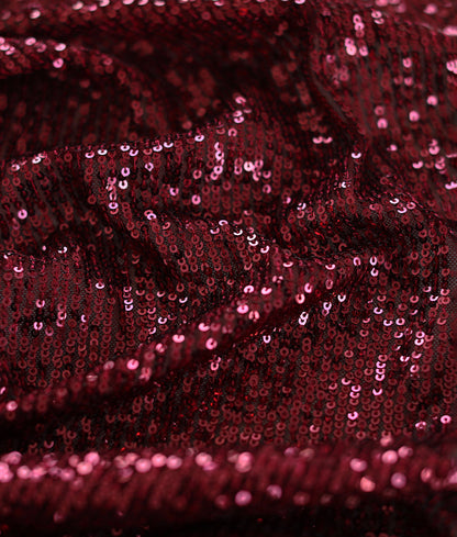 Adelphie Sequins Embroidery Fabric