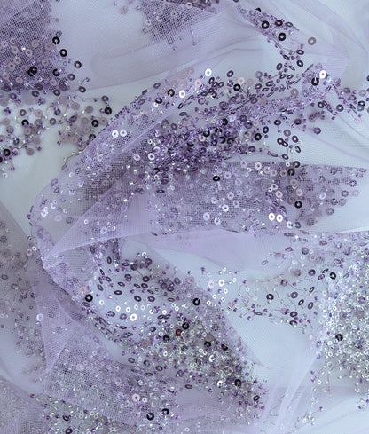 Olexa Sequins Embroidery Fabric