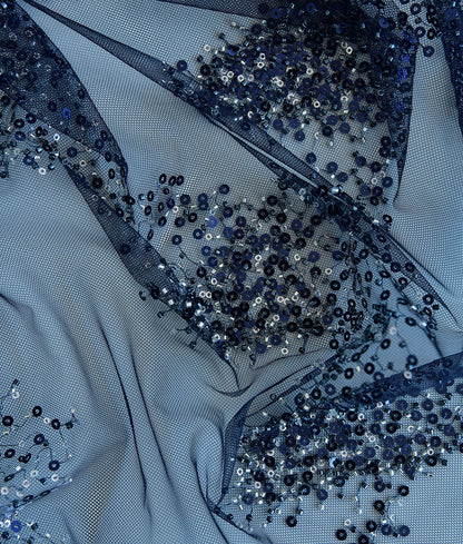 Olexa Sequins Embroidery Fabric