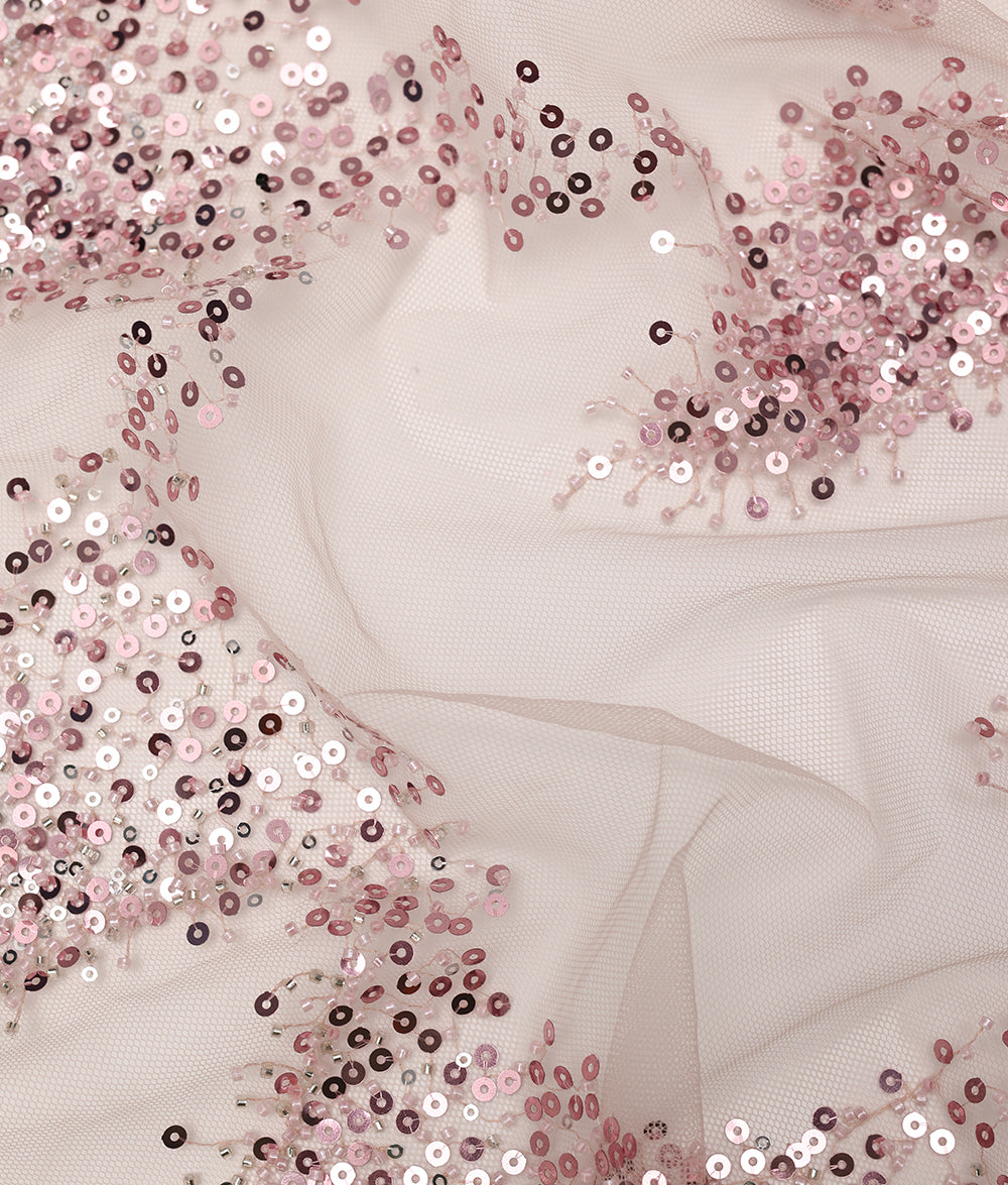 Olexa Sequins Embroidery Fabric