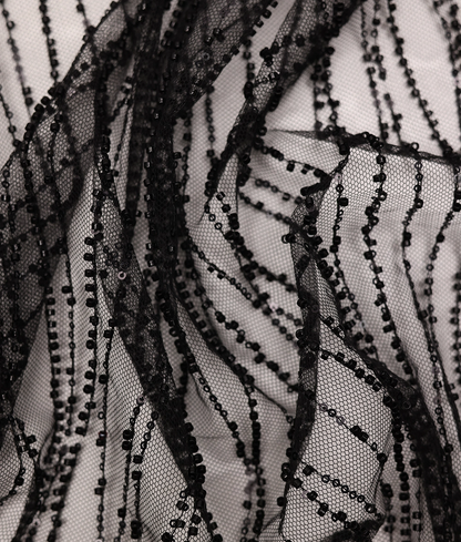 Sara Sequins Embroidery Fabric