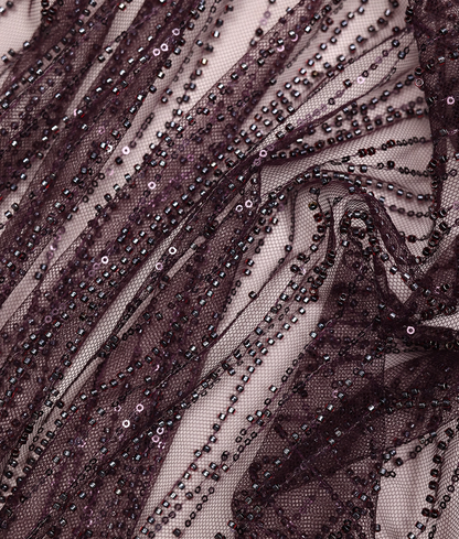 Sara Sequins Embroidery Fabric