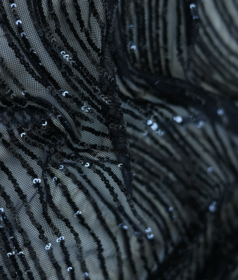 Stella Sequins Embroidery Fabric