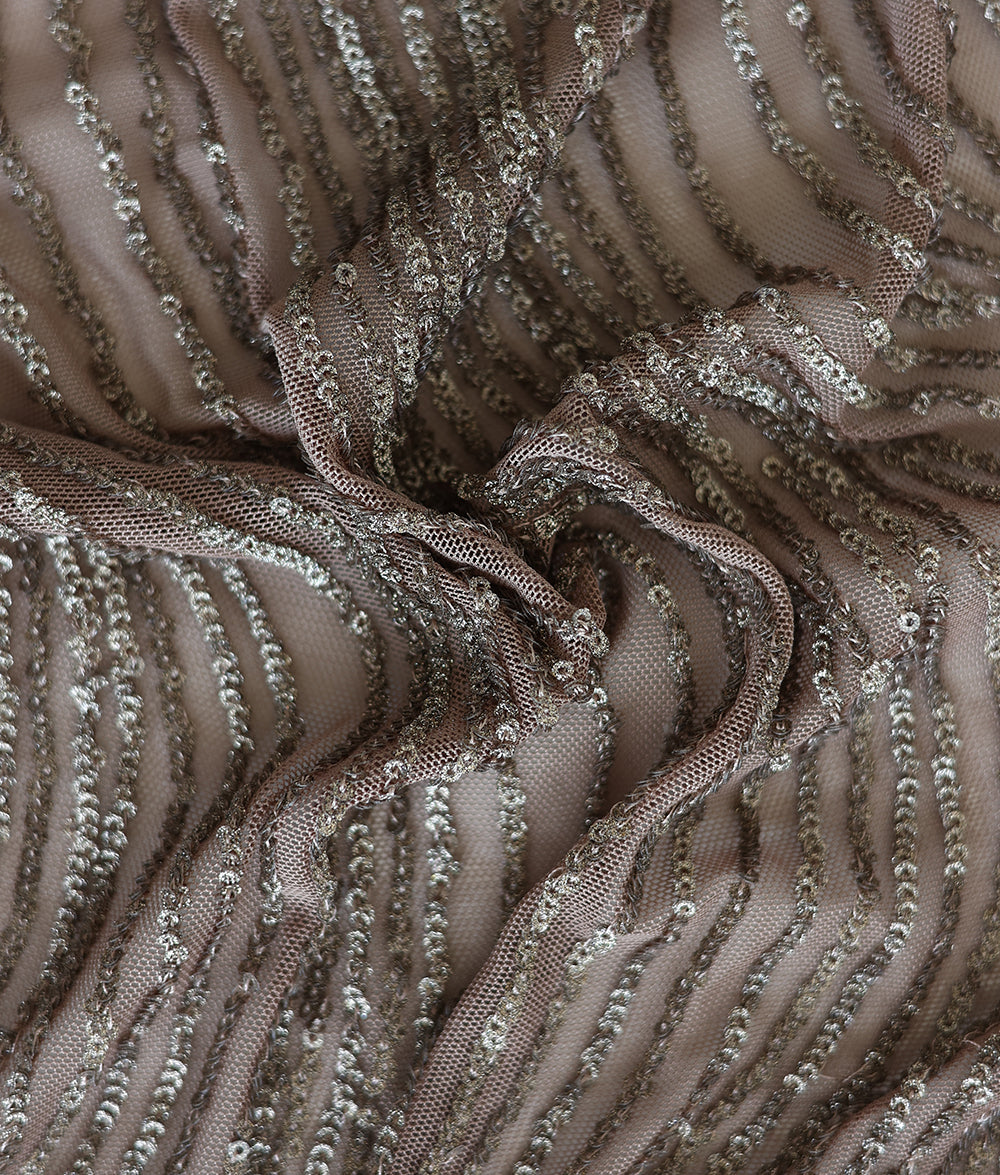 Stella Sequins Embroidery Fabric