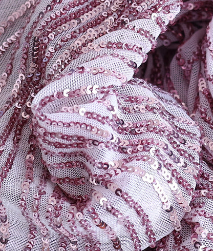 Stella Sequins Embroidery Fabric