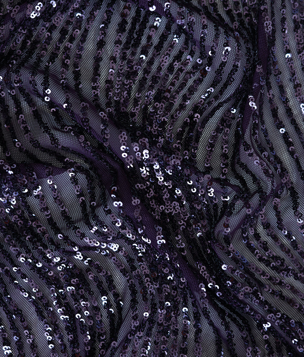Stella Sequins Embroidery Fabric