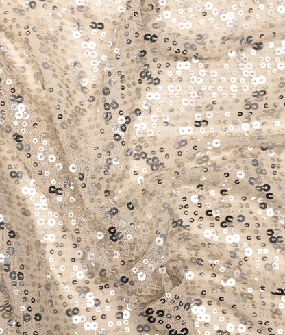 Pythia Sequins Embroidery Fabric.