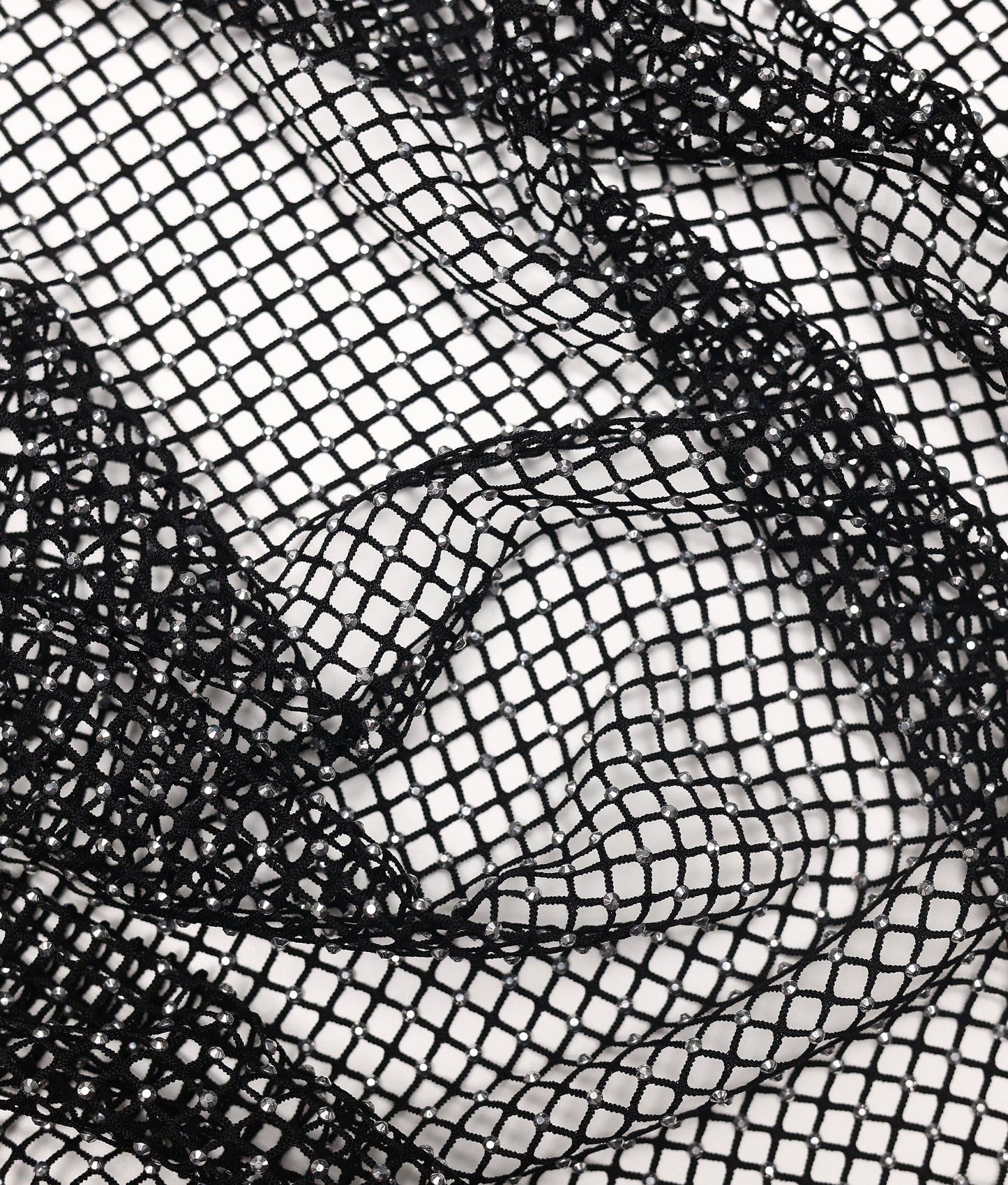 Eisley Rhinestone Embroidery Fabric