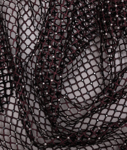 Petronia Rhinestone Knitted Fabric (N-22DY12011B)