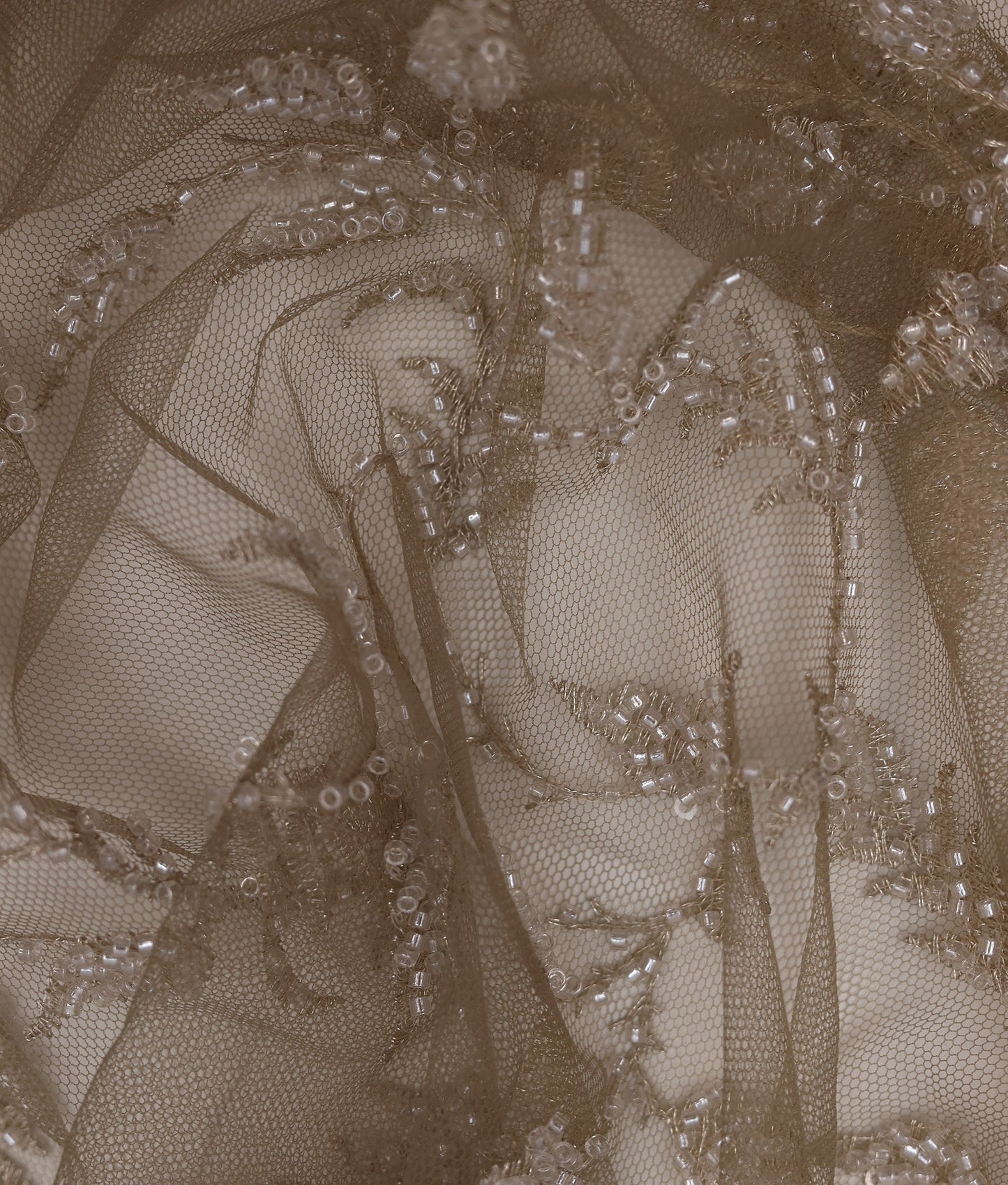 Quinta Beads Embroidery Fabric (N-21061)