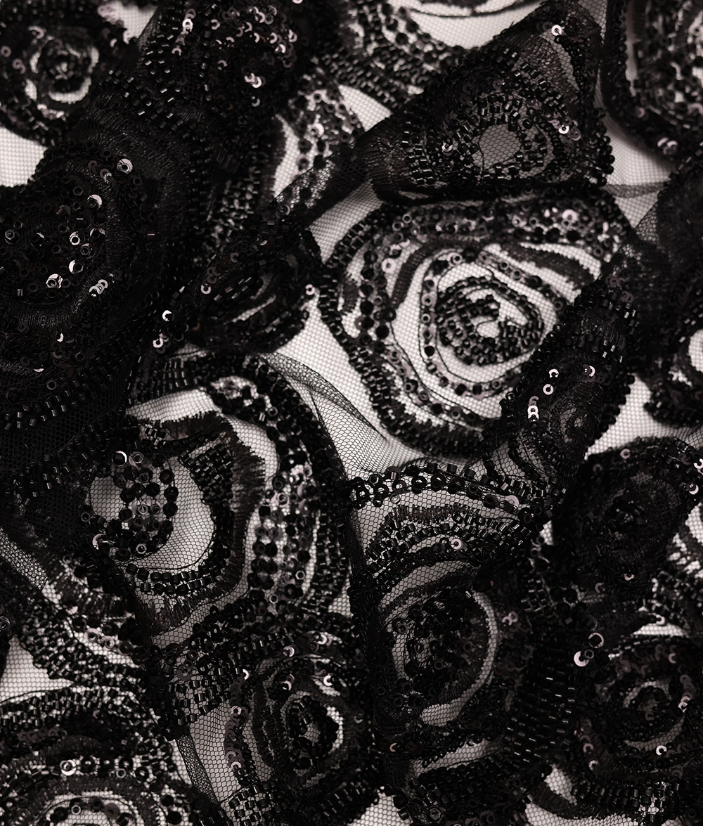Carol Sequins and Beads Embroidery
