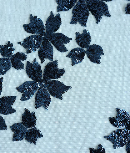 Sylvie Sequins and Thread Embroidery Fabric