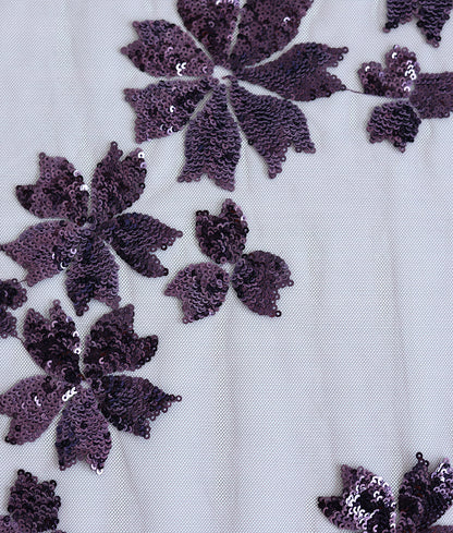 Sylvie Sequins and Thread Embroidery Fabric