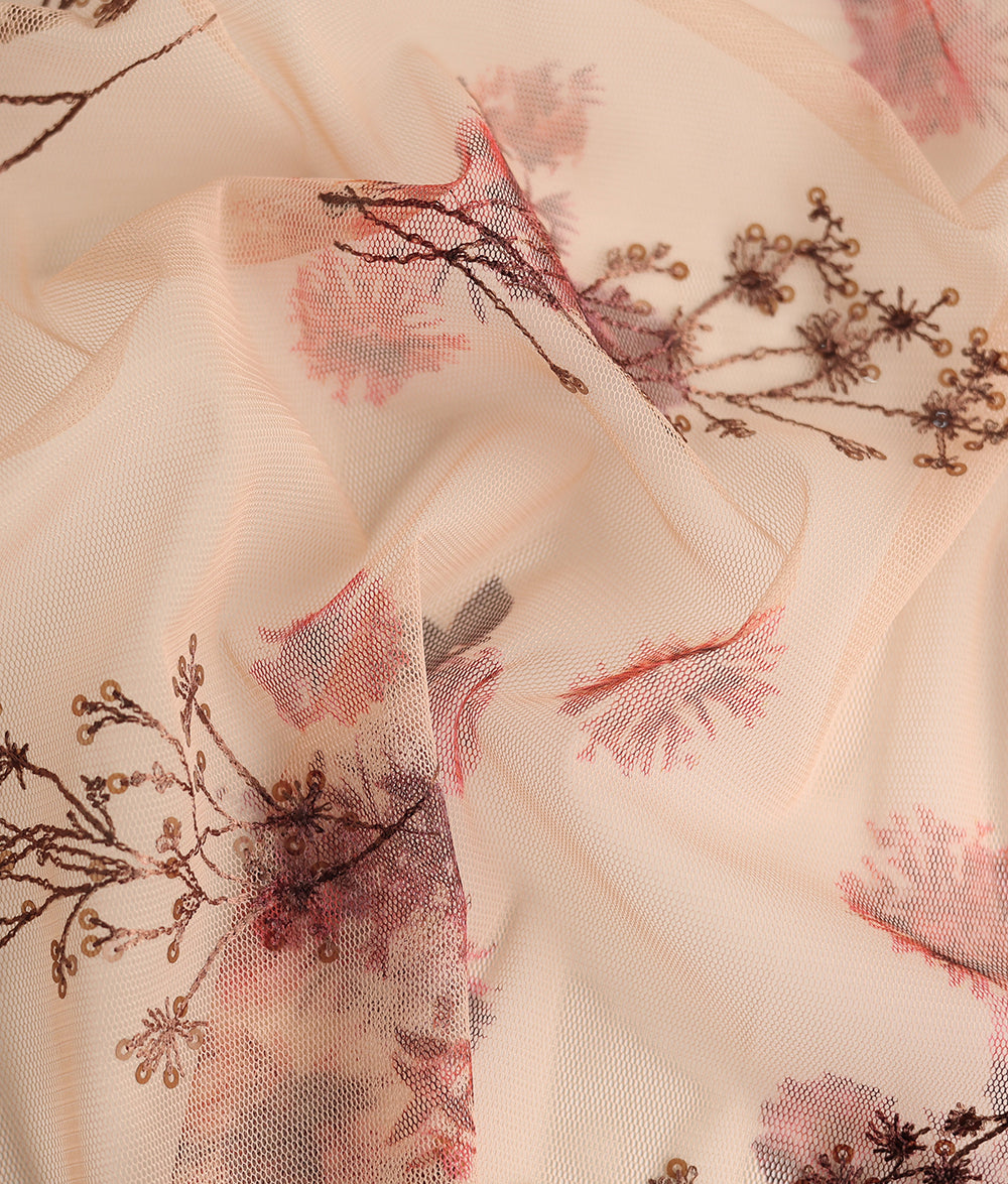 Dora Sequins and Thread Embroidery