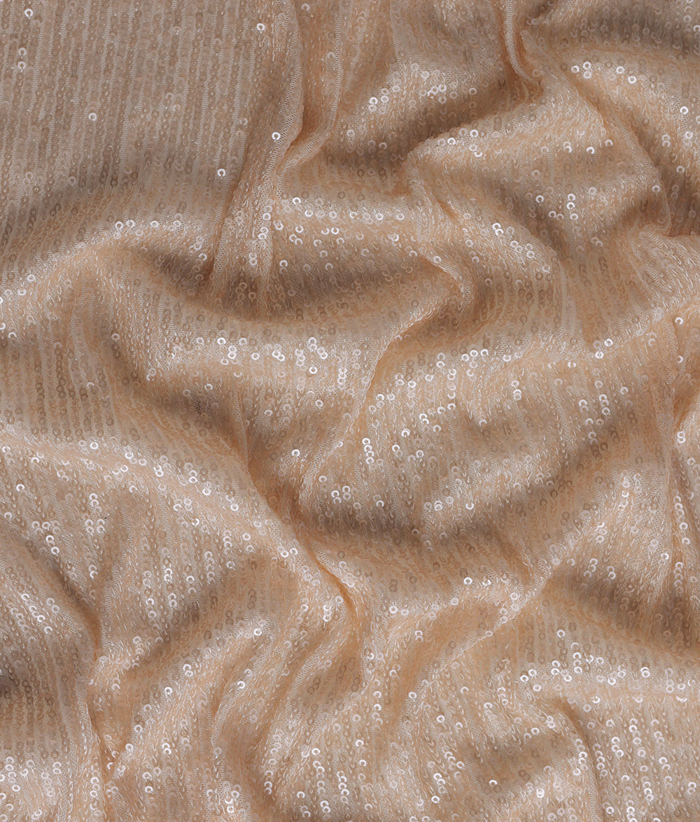 Adelphie Sequins Embroidery Fabric