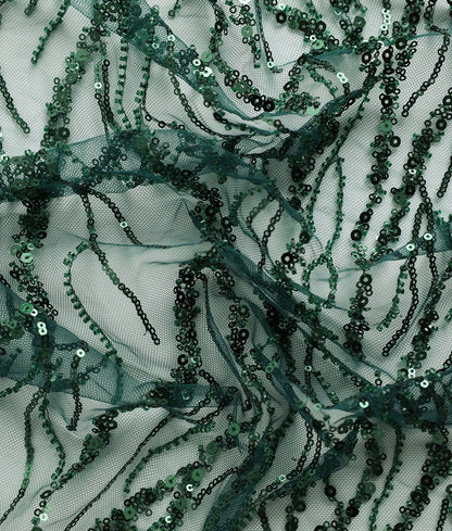 Nysa Sequins Embroidery Fabric
