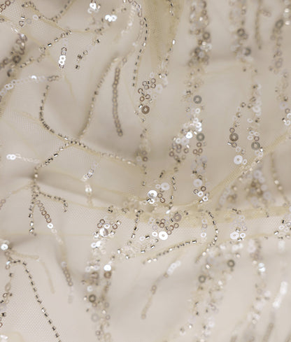Nysa Sequins Embroidery Fabric