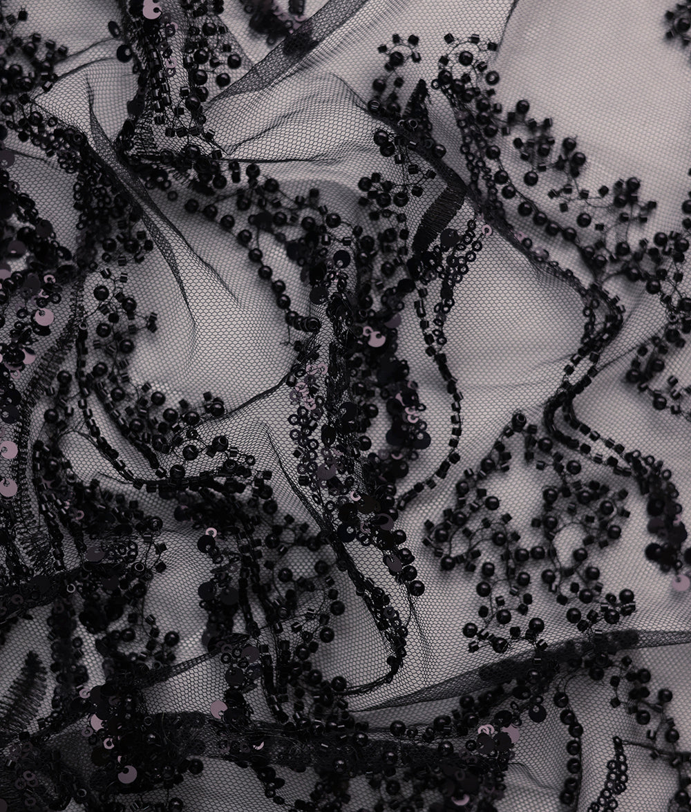 Elina Sequins and Beads Embroidery (N-21DY09155)