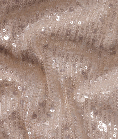 Elisabeth Sequins and Thread Embroidery