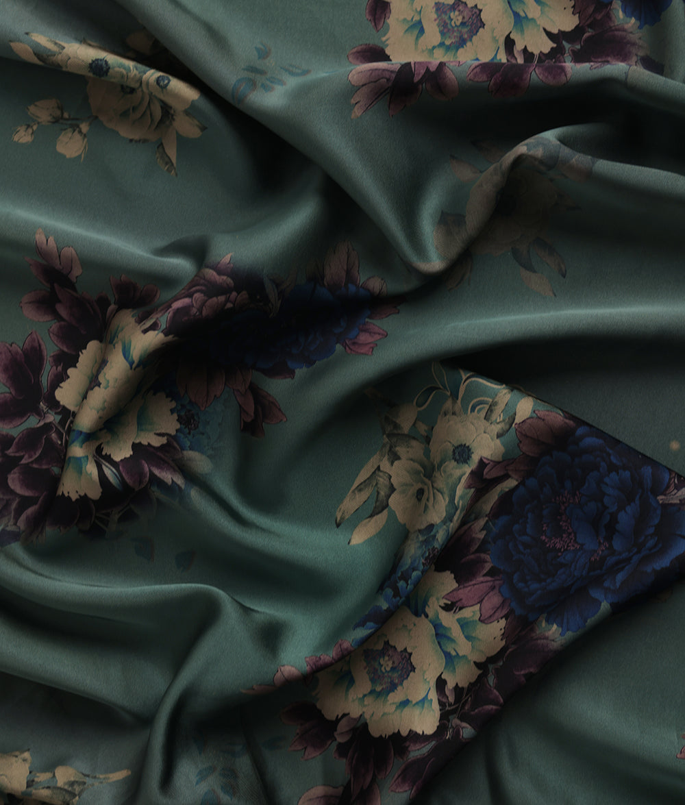Arlet Floral Printed Satin (SC007)