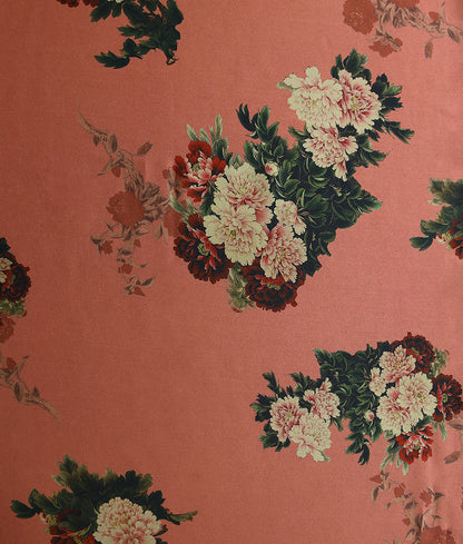 Brielle Floral Printed Satin (DT068)