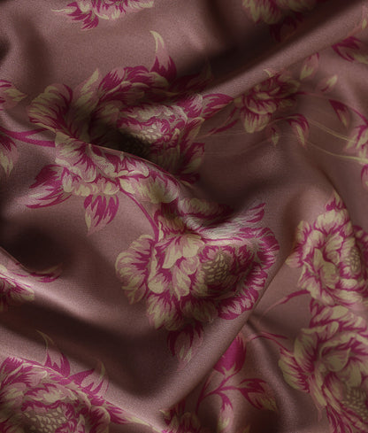 Rosi Floral Printed Satin (DT461)