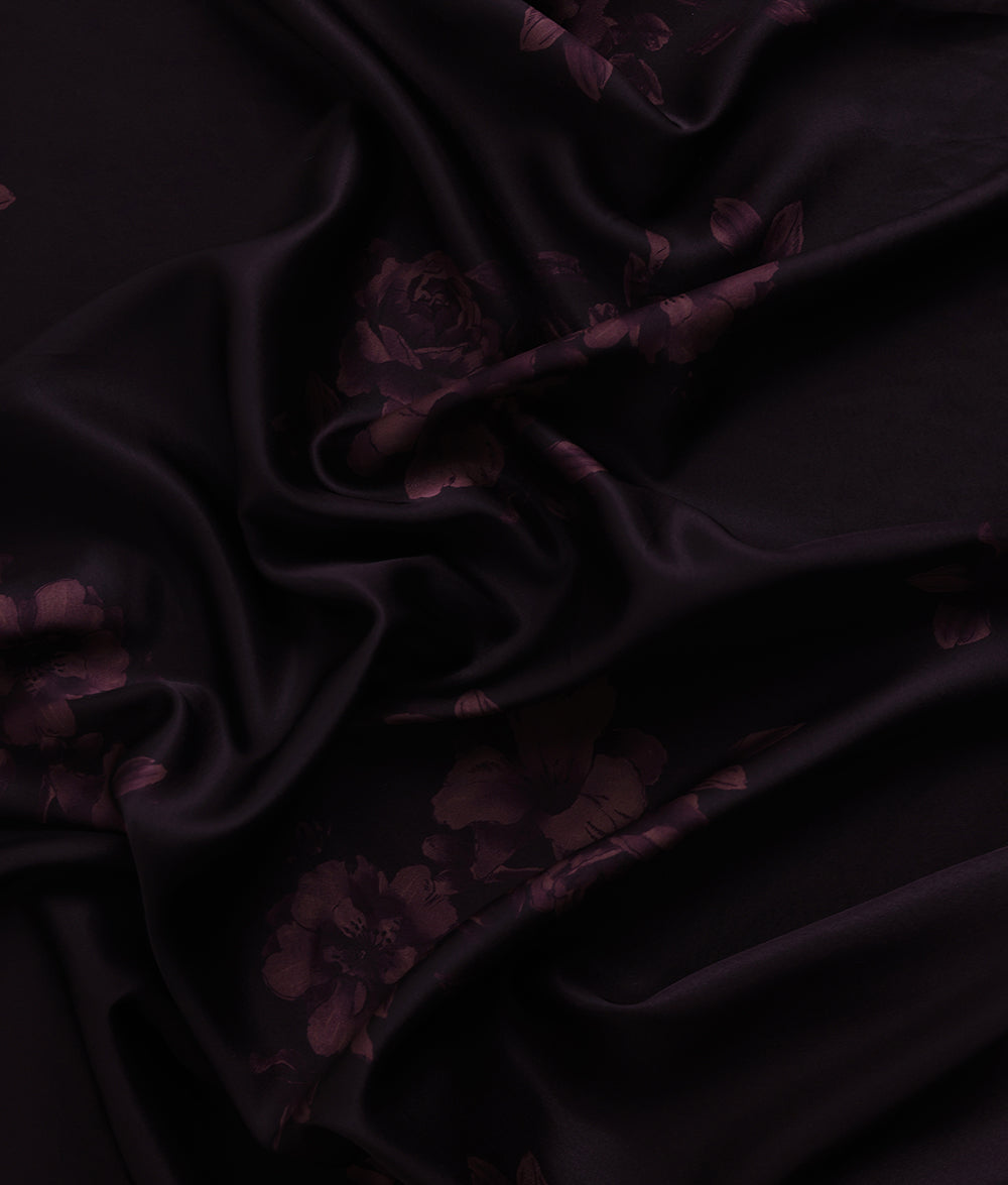 Adelina Floral Printed Satin (SC010)