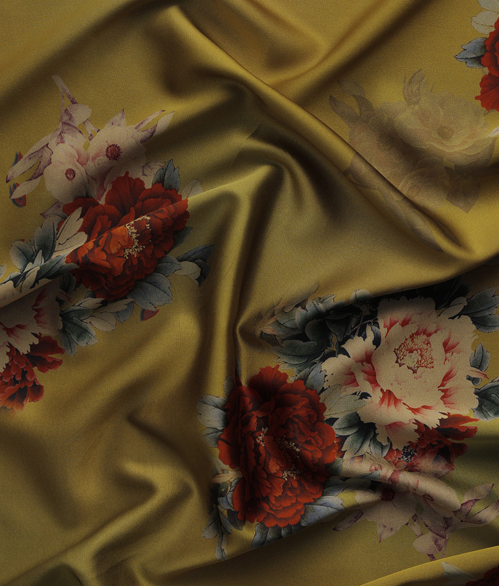 Arlet Floral Printed Satin (SC007)