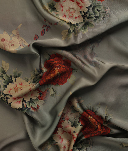 Arlet Floral Printed Satin (SC007)