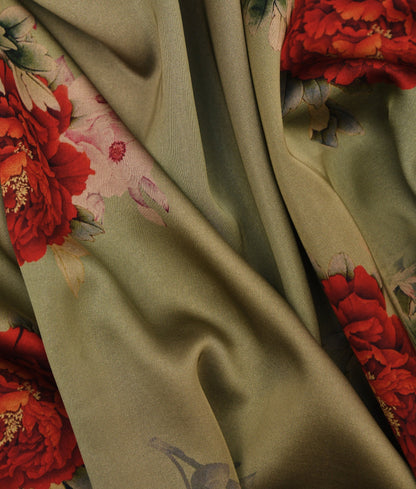 Arlet Floral Printed Satin (SC007)